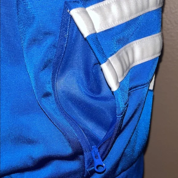 Adidas Men's Red and Blue Lightweight Jacket - Picture 7 of 13